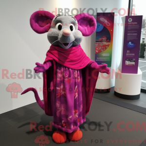 Magenta Mouse mascot...