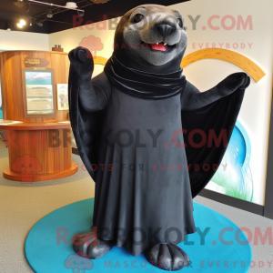 Black Sea Lion maskot...