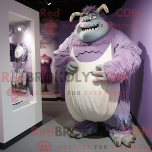 Lavender Ogre mascot...