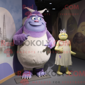 Lavender Ogre mascot...