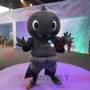 Black Stingray mascot...