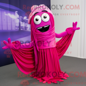 Costume mascotte de Magenta...