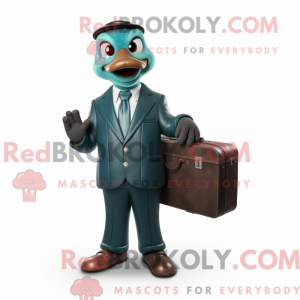 Teal Attorney mascot...