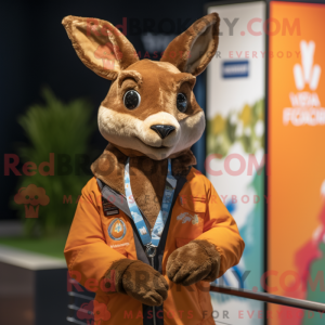 Roe Deer mascot costume...