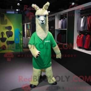 Costume mascotte de lama...