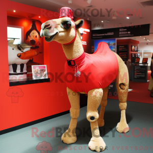 Maskottchenkostüm Rotes...