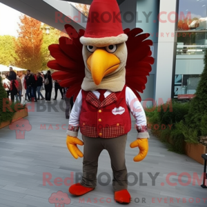 Maskottchenkostüm Roter...