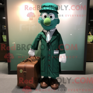 Forest Green Doctor mascot...