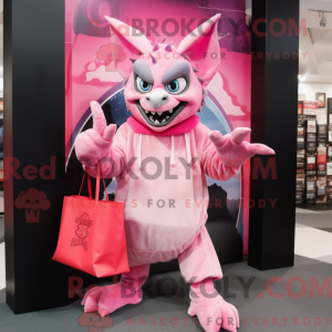 Pink Gargoyle maskot...