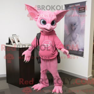 Pink Gargoyle maskot...