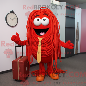 Red Spaghetti mascot...