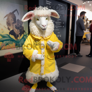 Lemon Yellow Angora Goat...
