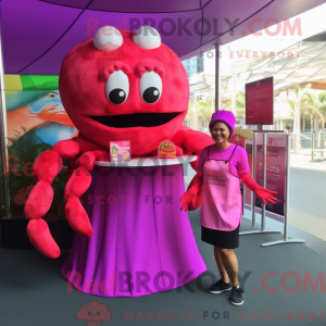 Magenta Crab Cakes...