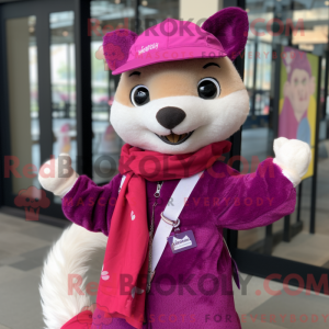Magenta Frettchen...