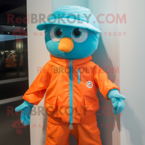 Cyan Orange mascotte...