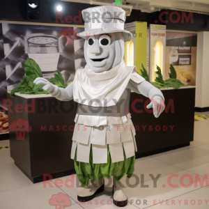 Sølv Caesar Salat maskot...