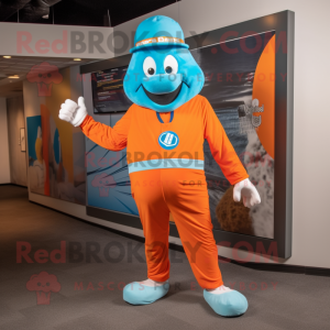 Cyan Orange mascotte...