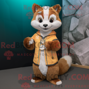 Marder Maskottchen Kostüm...