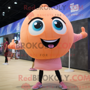 Peach Volleyball Ball...