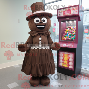 Brown Gumball Machine...