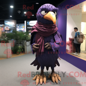 Maskottchenkostüm Purple...