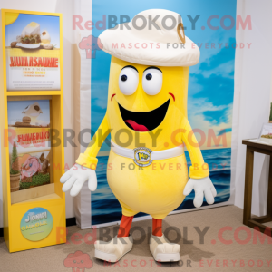 Yellow Clam Chowder mascot...