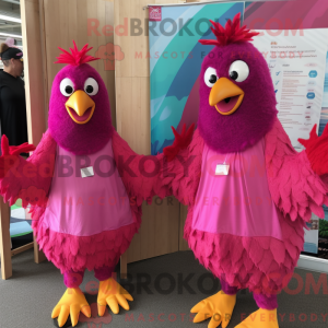 Magenta Hens...