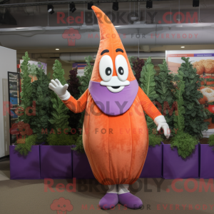 Lavendel gulerod maskot...