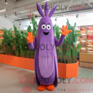 Lavendel gulerod maskot...