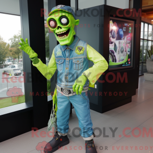 Limegrønn Undead...