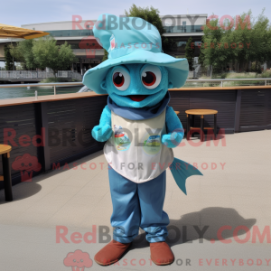 Turquoise Fish And Chips...