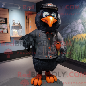 Crow mascot costume...