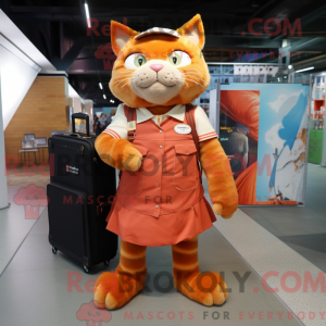 Rust Cat Maskottchen Kostüm...