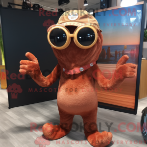 Disfraz de mascota Kraken...