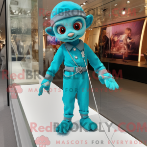 Turquoise Tightrope Walker...