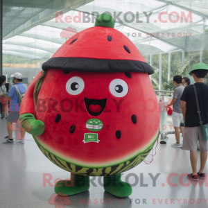 Vandmelon maskot kostume...