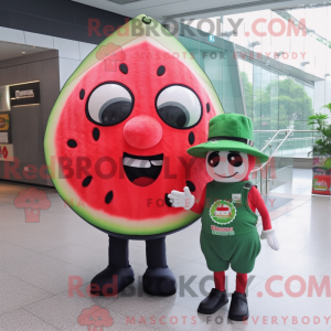 Wassermelonen-Maskottchen-K...