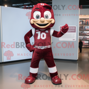 Maroon Acrobat maskot...