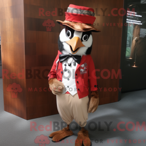 Red Woodpecker mascot...