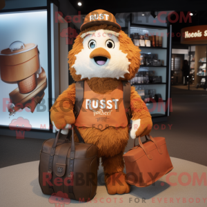 Rust Cod maskot kostume...