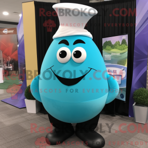 Turquoise Onion mascot...