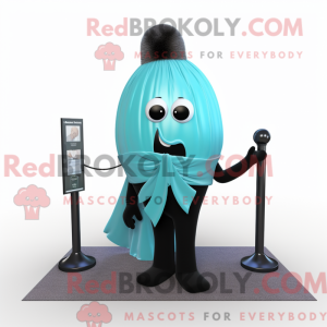 Turquoise Onion mascot...