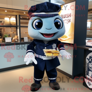 Navy Sushi mascot costume...