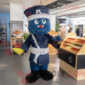 Navy Sushi mascot costume...