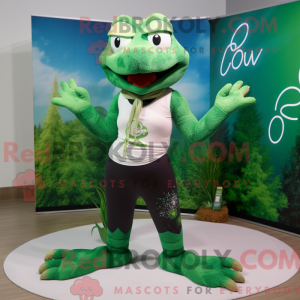 Forest Green Cod mascot...