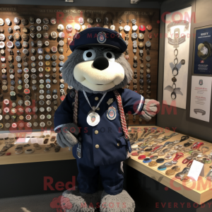 Navy Armbånd maskot kostume...