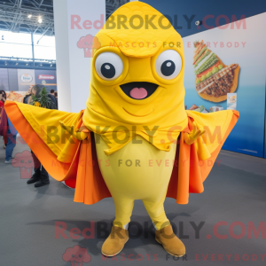 Maskotdraktfigure Yellow...