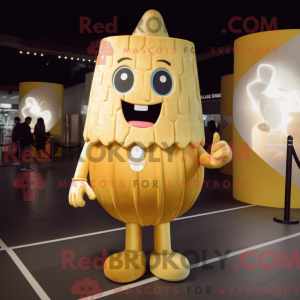 Gold Ice Cream mascot...