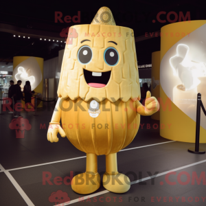 Gold Ice Cream maskot...