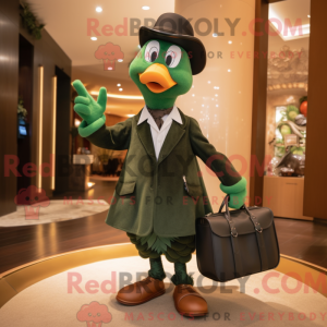 Forest Green Tyrkiet maskot...